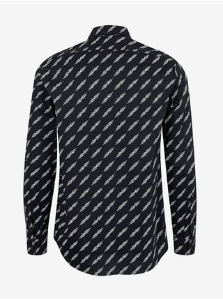 Černá pánská vzorovaná košile Diesel Riley