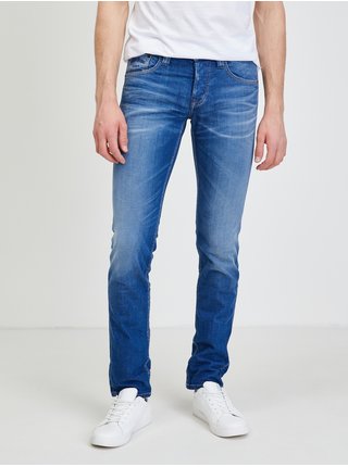 Modré pánské slim fit džíny Pepe Jeans Cane