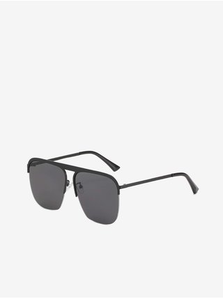 VeyRey Slnečné okuliare oversize Elmar čierne sklá