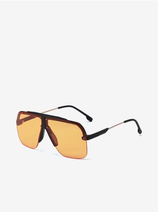 VeyRey Sluneční brýle oversize Axel oranžová skla