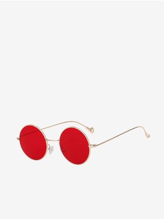 VeyRey Sluneční brýle lenonky Gunnel červená skla