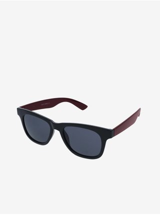 VeyRey Slnečné okuliare Nerd Double čierno-bordové