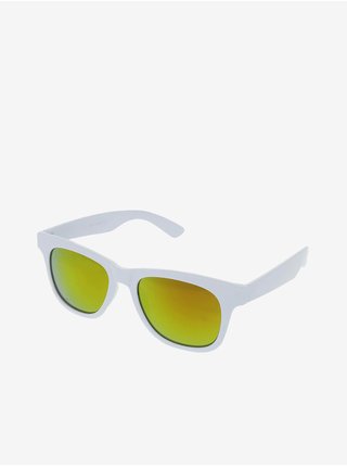 VeyRey Slnečné okuliare Nerd zrkadlové zlato-červené sklá