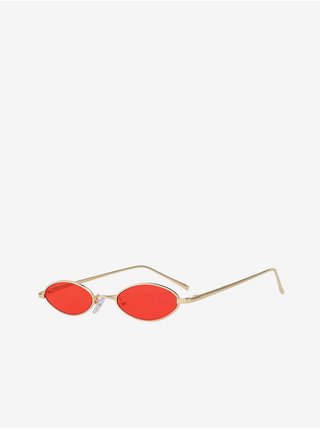 VeyRey Slnečné okuliare oválne Morgan červené