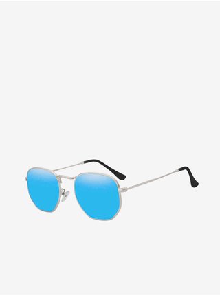 VeyRey Sluneční brýle polarizační oválné Hurricane modrá skla