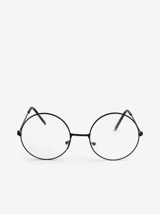 VeyRey Brýle s čirými skly lenonky Batten černé