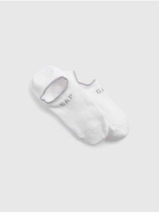Bílé nízké ponožky athletic unisex GAP