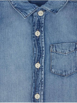 Modrá klučičí džínová košile GAP