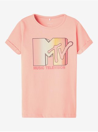 Růžové holčičí tričko name it MTV