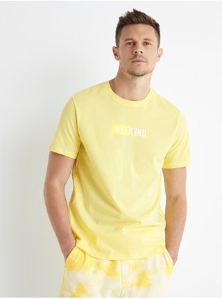 Bavlněné tričko WEEKEND Celio