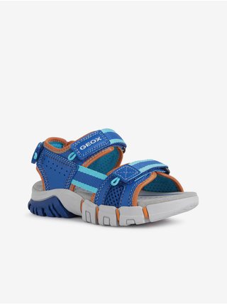Modré chlapčenské sandále Geox Dynomix
