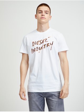 Biele pánske tričko Diesel Diego