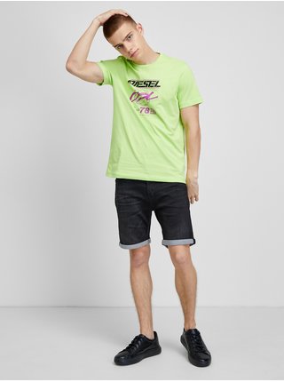 Svetlozelené pánske tričko Diesel Diego