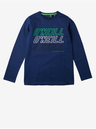 Tmavě modré klučičí tričko s dlouhým rukávem O'Neill