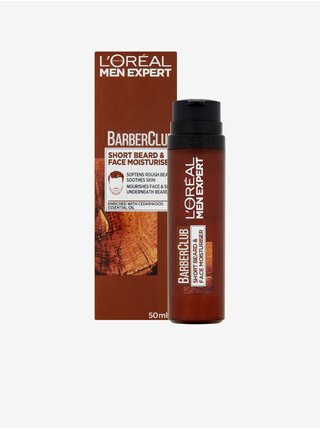 Hydratační péče pro krátké vousy a tvář L'Oréal Paris Men Expert Barber Club (50 ml)