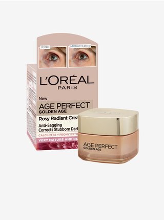 Oční krém proti ochabování a pro obnovu jasu L'Oréal Paris Age Perfect Golden Age Rosy (15 ml)