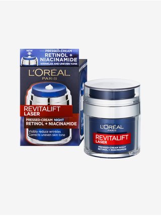Noční pressed cream s retinolem L'Oréal Paris Revitalift Laser (50 ml)