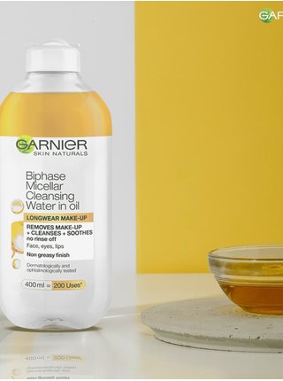 Dvoufázová micelární voda Garnier Skin Naturals (400 ml)