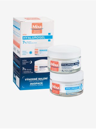Sada denního a nočního krému Mixa Hyalurogel (2x50 ml)