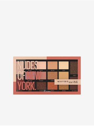 Paleta očních stínů Maybelline New York Nudes Of New York (16g)