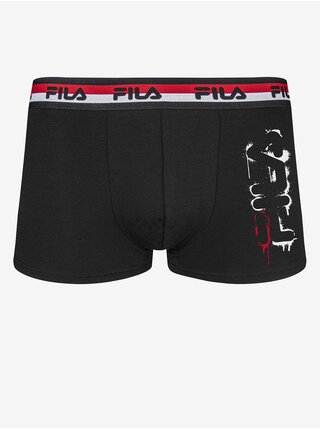 Černé pánské boxerky FILA 