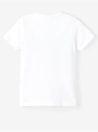 Bílé klučičí tričko name it Manu Minecraft
