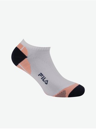 Sada tří párů dámských ponožek v bílé barvě FILA