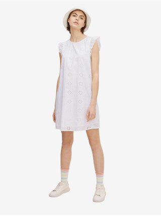 Bílé dámské šaty Tom Tailor Denim