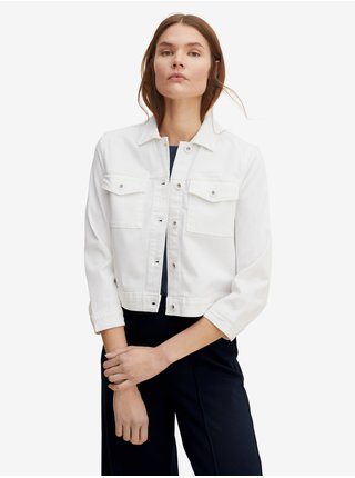 Bílá dámská džínová bunda Tom Tailor