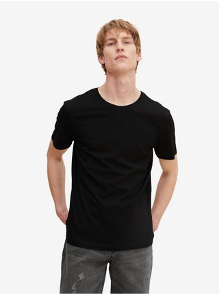 Černé pánské basic tričko Tom Tailor
