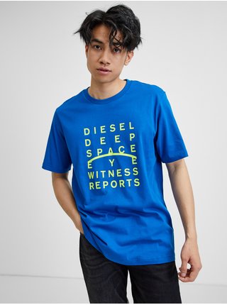 Modré pánske tričko Diesel Just