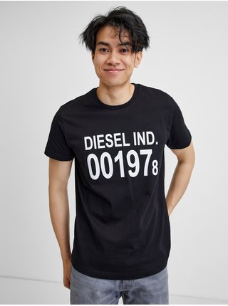 Černé pánské tričko Diesel Diego