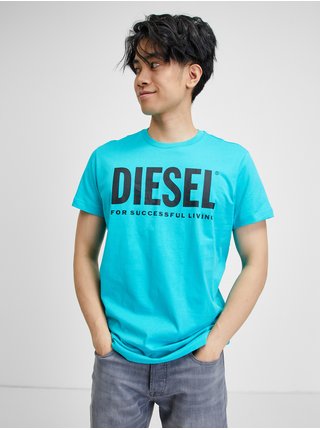 Tyrkysové pánske tričko Diesel Diego