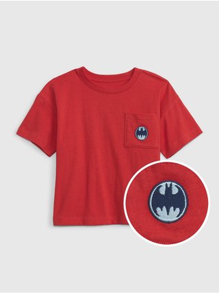 Červené klučičí tričko DC Batman GAP