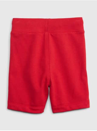 Červené chlapčenské šortky teplákové GAP