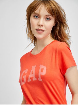 Oranžové dámské tričko GAP