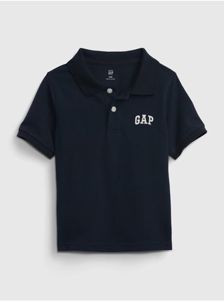 Tmavě modré klučičí polo tričko piké GAP