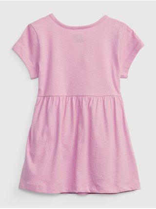 Farebné dievčenské šaty z organickej bavlny, 3ks GAP