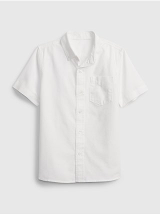 Bílá klučičí košile oxford GAP