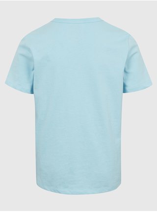Modré chlapčenské tričko organic s logom GAP