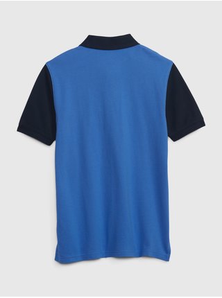 Modré klučičí polo tričko barevné s logem GAP