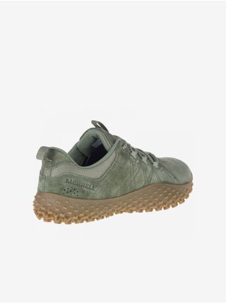 Zelené dámské semišové boty Merrell