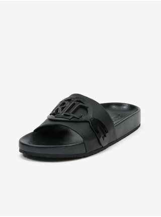 Papuče, žabky pre ženy Lauren Ralph Lauren - čierna