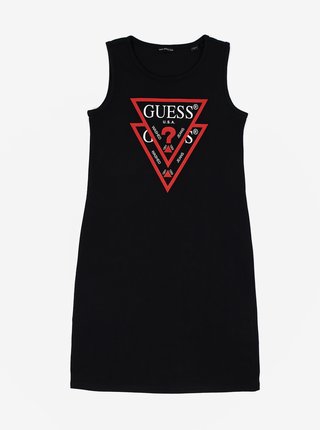 Černé holčičí šaty Guess