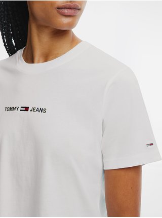 Bílé dámské tričko Tommy Jeans