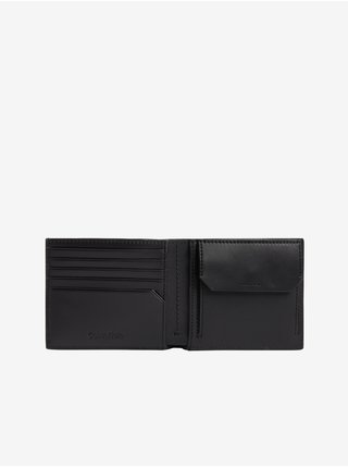 Čerá pánská kožená peněženka Calvin Klein