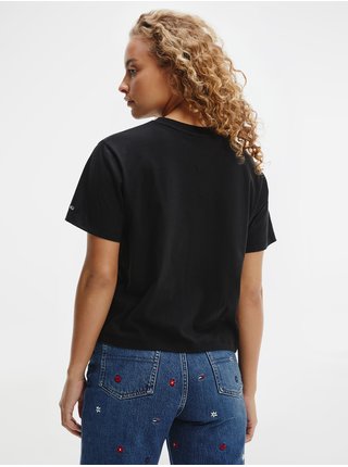Čierne dámske tričko Tommy Jeans