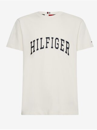 Krémové dámské tričko Tommy Hilfiger