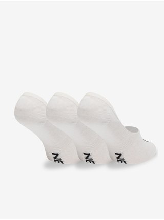 Sada troch párov ponožiek v biele farbe New Era