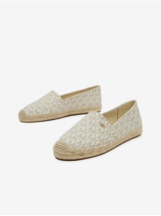 Krémové dámské vzorované espadrilky Michael Kors Kendrick